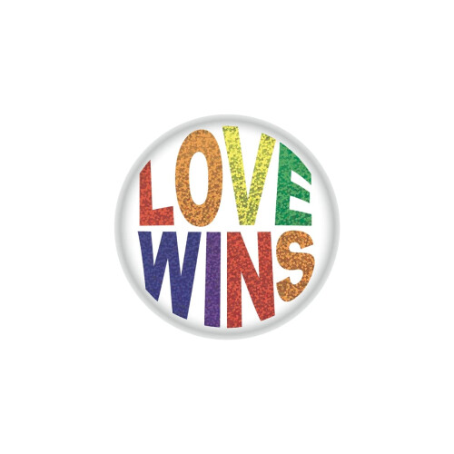 Bouton Love Wins de The Beistle Company