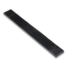 New Star Foodservice 48438 Rubberen serveermat voor op het aanrecht, 26,5 inch bij 3,25 inch, zwart