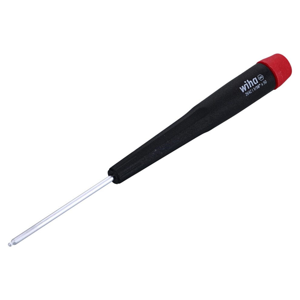 Wiha Precision Ball End Hex Screwdriver 1/16 x 50mm