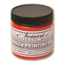 PROF SCRN PRNT INK 4OZ SCARLET