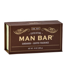 San Francisco Soap Company Peppered Cardamom and Juniper Man Bar - EKSFOLIERING - Ingen skadelige kemikalier - God til alle hudtyper - Fremstille