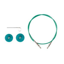 Tricot op?iuni Op?iuni cablu de ac tricotat circular interschimbabil - 32 """" Verde