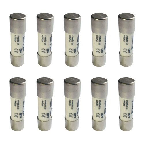 50 Pcs 1000 Fuse Solar PV Explosion-Proof Silver - 15A 1
