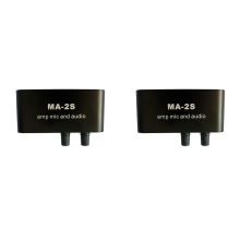 2X 6.5mm Dynamic Microphone 3.5mm Condenser Headphone Amplifier Audio Preamplifier Mixing Board MA-2S