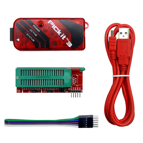 4X PICKIT3 Programmer Universal PIC ICD2 PICKit 2 PICKIT 3 Programming Adapter Seat 2