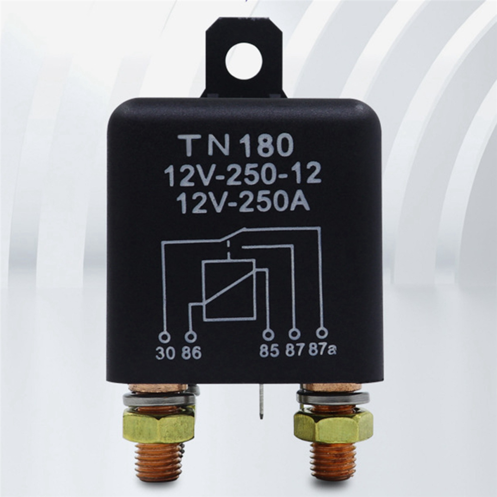 3X Car Relay 12V 250A Continuous Type High Power Motorcycle Battery Control Switch Terminal Automotive 4851689825837