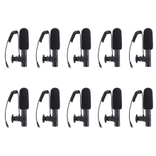10X Updated 3.5mm HD Video Recording Microphone Smart Noise Reduction Interview Mic for Mobile Phone/SLR Camera