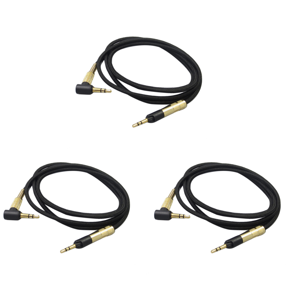 3X Headphones Replacement Audio Cable For Hd518 Hd558 Hd598 Hd595 Hd559 Hd569 Hd579 Hd599(Without Microphone) 4851689825561