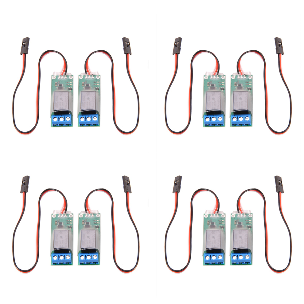 8Pcs Rc Pwm Electronic Relay Switch For Airplane Diy Model Navigation Lights Controller Universal K1 4851689825202