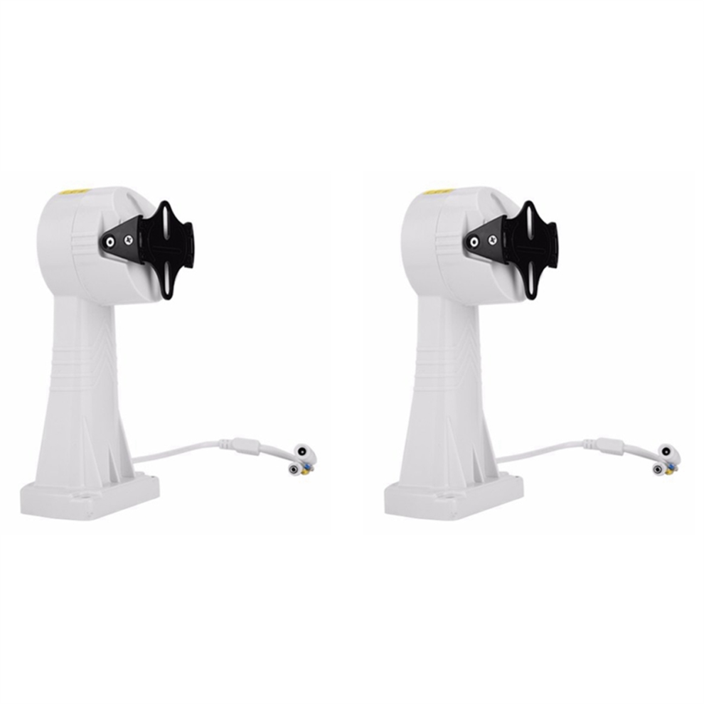2X 255 Degree Camera Ptz Horizontal Rotate Rotating Bracket Pan Tilt Installation Stand For Cctv Wire Control 4851689824625