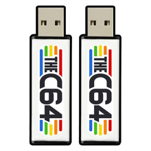 2X USB Stick for C64 Mini Retro Game Console Plug and Play U Disk with 5370 Games
