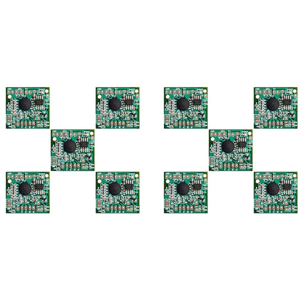 10Pcs 30S Seconds Voice Playback Board Electronic Greeting Card Recorder Sound Module Chip Music Talking Recordable 4851689830282