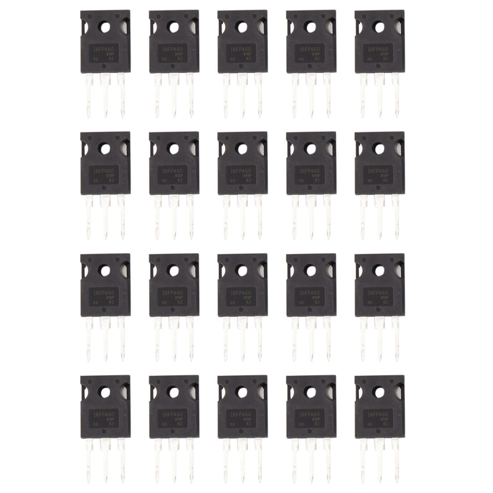 20Pcs 5X Irfp460 20A 500V Power Mosfet N-Channel Transistor 4851689830619
