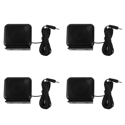 4X Mini External Speaker -100 for ICOM Ham Radio CB Hf Transceiver