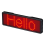 4X Bluetooth LED Name Badge Rechargeable Light Sign DIY Programmable Scrolling Message Board Display LED,Type 2 5