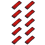 10X Bluetooth LED Name Badge Rechargeable Light Sign DIY Programmable Scrolling Message Board Display LED,Type 2 1