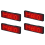4X Bluetooth LED Name Badge Rechargeable Light Sign DIY Programmable Scrolling Message Board Display LED,Type 2 2