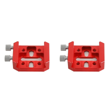 2X Guide Mirror Dovetail Plate Red Short Board for Slot Telescope Accessories Mount (C)