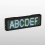 3X Bluetooth LED Name Badge Rechargeable Light Sign DIY Programmable Scrolling Message Board Display LED,Type 5 2