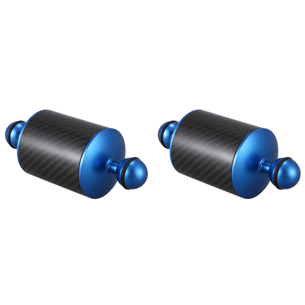 2X Carbon Fiber Float Buoyancy Aquatic Arm Dual Ball Floating Diving Camera Underwater Tray For 4851689832354