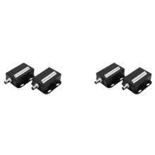 2X IP Network to Coaxial Extender Transfer From Net Cable Transmission Coax Line 500M Ethernet Converter for CCTV