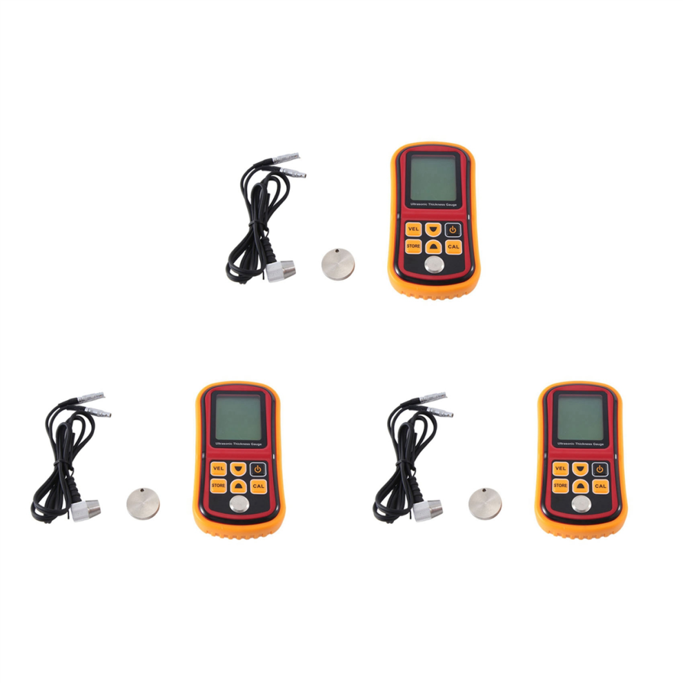 3X Ultrasonic Thickness Gauge Gm100 1.2-225Mm(Steel) Digital Lcd Meter Tester 0.1Mm 4851689834303