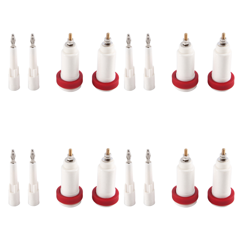 Photos - Other Hand Tools Jojomino 8 Pairs of 4 mm Banana Jack 10Kv -30Kv High Voltage Connector Plug and Socket Power Supply Test Instrument 