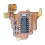 2X SI4732 Chip and Crystal Oscillator Component Radio Modification Module V2 FPC Version for UV-K5 6