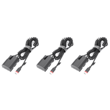 3X Type-C LP E6 E6N -E6 Dummy Battery&DC Power Bank USB Cable for 6D 7D 60D 70D 80D 90D R R5 R6