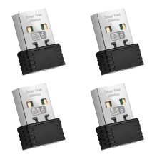 4X Wireless WiFi 6 Adapter AX286 802.11Ax 2.4GHz Free Driver USB Network Card for Win7/10/11 Computer Mini Receptor