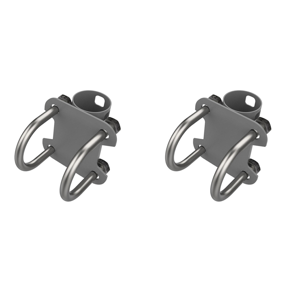 2X Mount Kit With Pipe Adapter For Rv/Pole/Roof/Suv Roof Mast To Pole Mounting T2m1 4851689840830