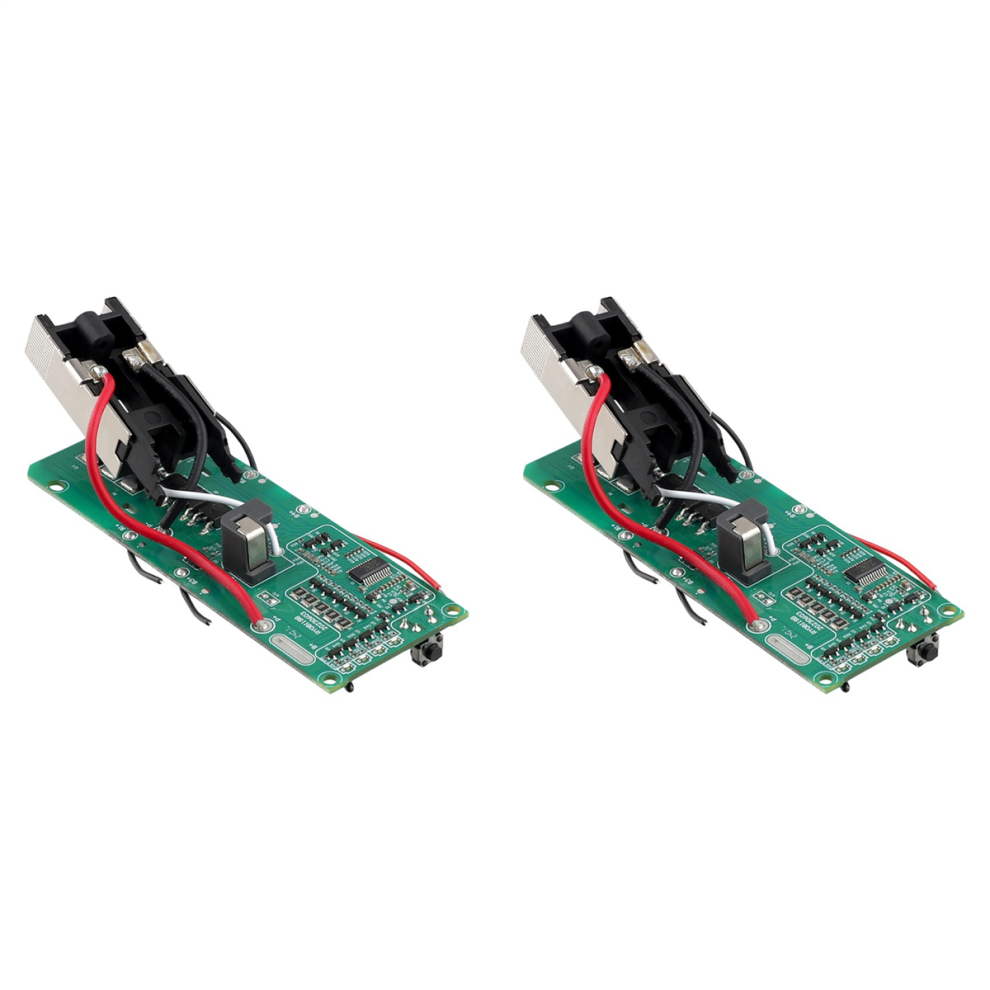 2X Li-Ion Battery Charging Protection Circuit Board Pcb Replacement For 18V P108 Rb18l40 Multimeter Multitool 4851689840793