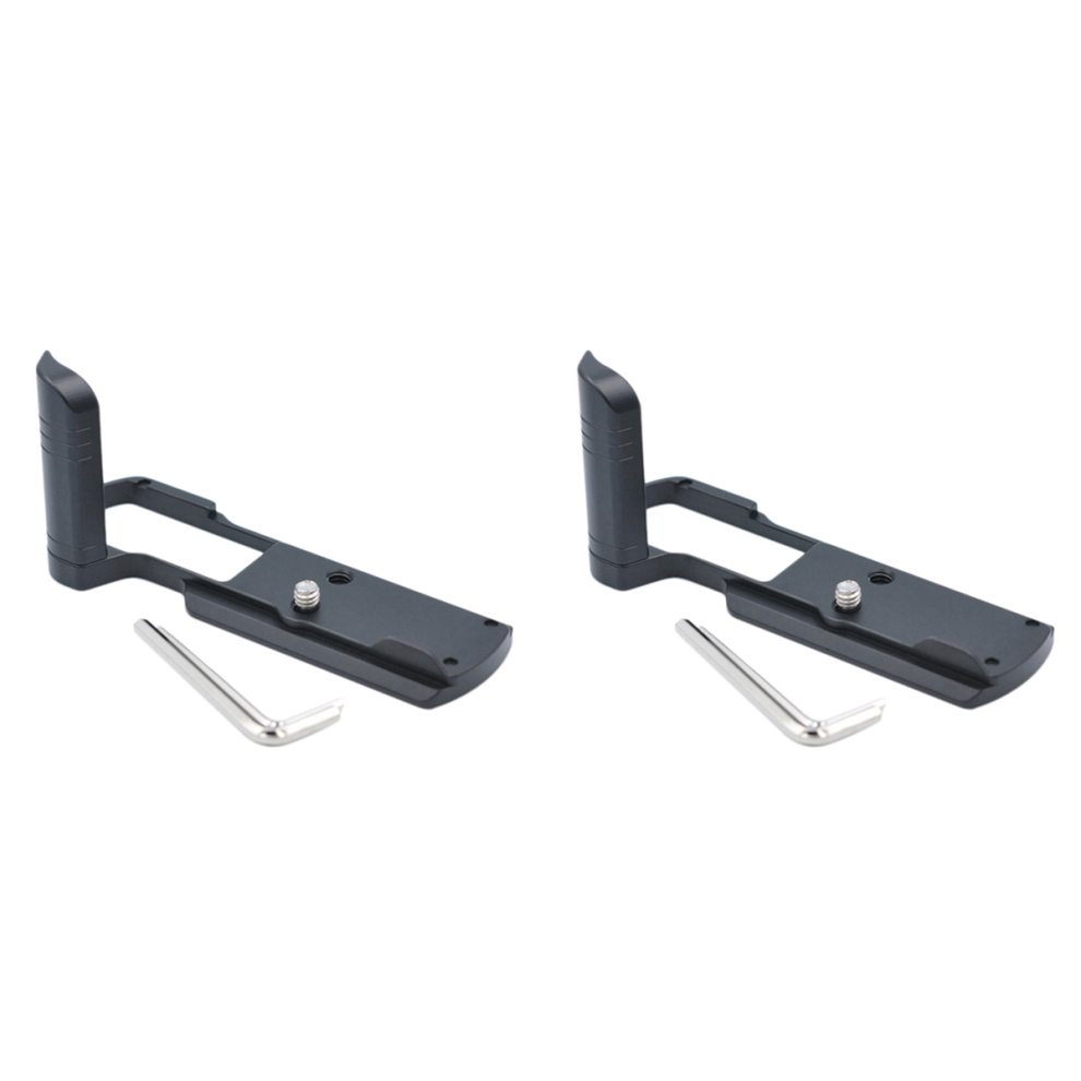 2X Camera L Bracket,Quick Release Plate For Gx9/Gx85/Gx7ii Grip Base Vertical Quick Black 4851689839926