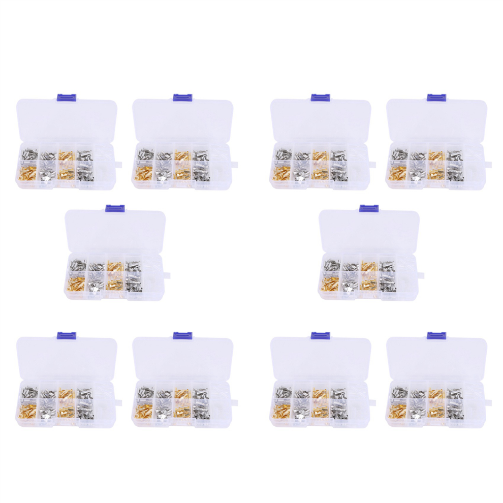 1500Pcs 6.3Mm 2.8Mm 4.8Mm 4.0Mm Male Female Car Spade Connector Splice Crimp Wire Terminals For Motorcycle Bike 4851689839377