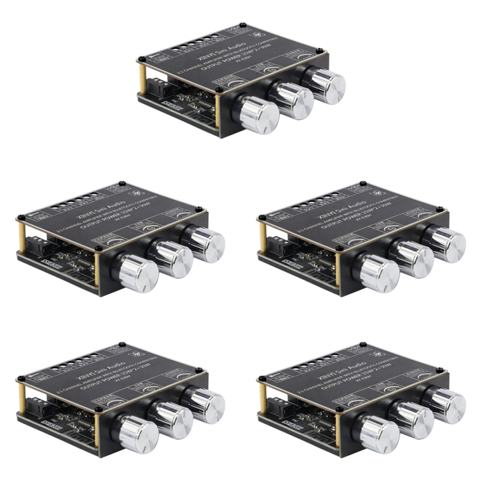 5X Xy-E30h 2.1 Channel Bluetooth 5.1 Audio Power Amplifier Board Module High And Low 15Wx2+30W 4851689839445