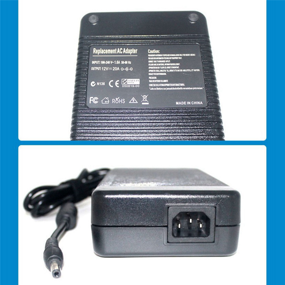 2X 12V 20A 240W Ac Adapter Charger For Psu Car Auto Accharger Mini Itx Pc Laptop Supply Power Dc 5.5X2.5mm 4851689844982