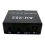5X AU-202 2 Input Output Stereo Mixer Audio Distributor for Headphone External Power AMP Volume Alone Control 3