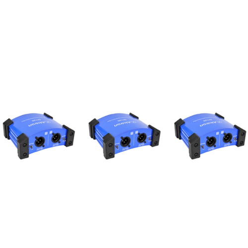 3X DI120 Two-Way Passive DI Box Impedance Converter BOX Stage Effect Device 1