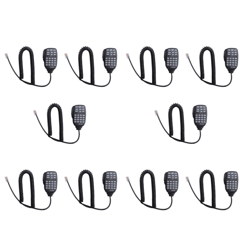 10X Hm-133 Mic Speaker Handheld Shoulder For Icom Radio Ic-207H Ic-880H Ic-2820H Ic-E282 Rj-45 Ic-2725E 4851689852628