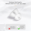2X Hearing Aids Small Inner Ear Aid Adjustable Wireless Mini Left Best Sound Amplifier 6