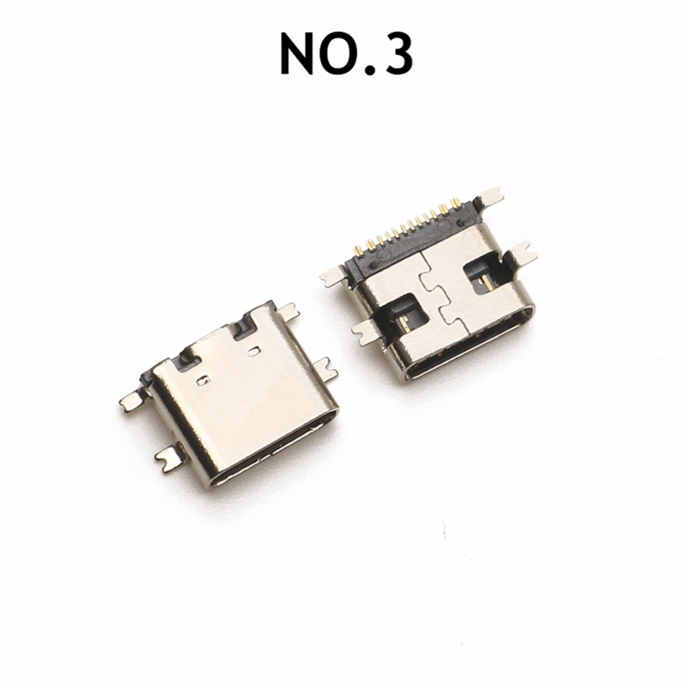 Photos - Cable (video, audio, USB) Jojomino 400Pcs/Lot 10Models Type-C USB Charging Dock Connectors Mix 6Pin and 16Pin Use for Phone Digital Product Repair Kits 