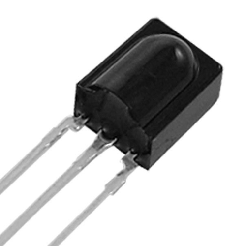 100 Pcs Reception Distance 15M Infrared VS838 IR Receiver Modules Black 2