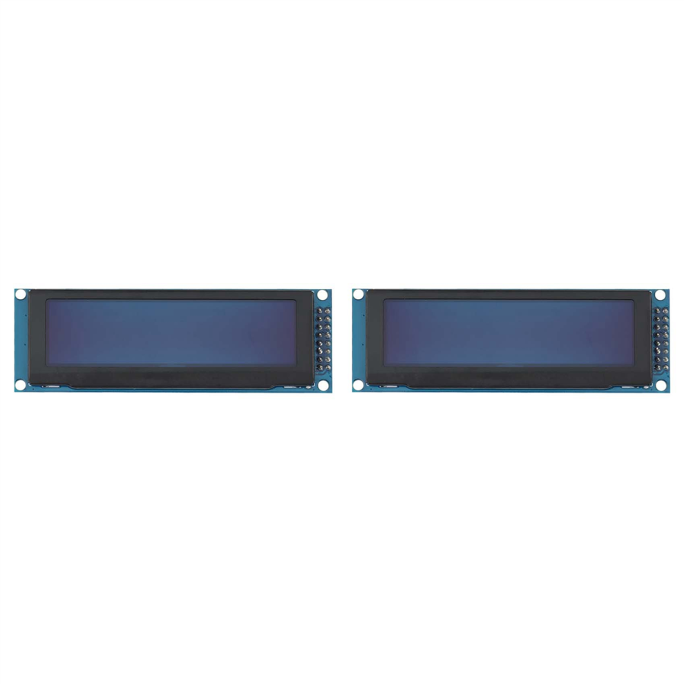 2X Oled Display 3.12Inch 256X64 25664 Dots Graphic Lcd Module Lcm Screen Ssd1322 Controller Support Spi (Yellow) 4851689854707