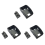 3X Receiver Module Mount Holder FPV Goggles V3.0/PLUS RX Aluminum Protector Case Cover for 2