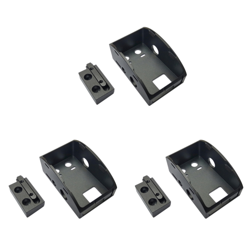 3X Receiver Module Mount Holder FPV Goggles V3.0/PLUS RX Aluminum Protector Case Cover for 1
