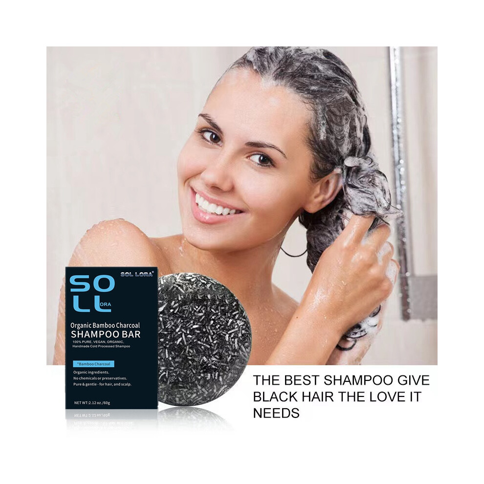 Yetp Star Shampoo Bamboo Charcoal Extraction Foam Rich And Nourishing Refreshing Luster Bamboo Charcoal Shampoo