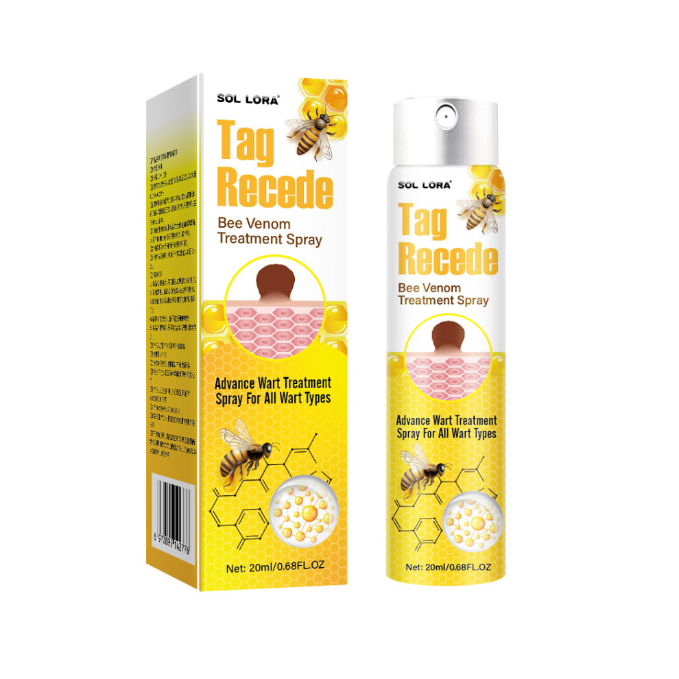 Yetp Star Grain Bee Venom Skin Wart Care Spray Improve Meat Mole Repair Smooth Skin Wart Spray