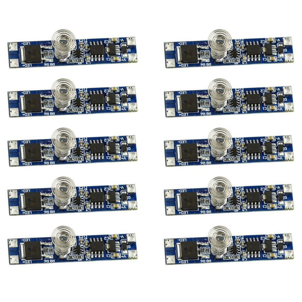 10X 5V-24V 8A Smart Intelligent Led Light Dimmer Capacitive Sensor Module Pcbaled Dimming Control Touch Switch 4851689859146