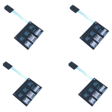 4X 2730 External Nano SIM Activation Tools Converter to Smartcard IC Card Extension 4In1 for Adapter Kit