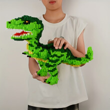 4000 PCS Dinosaurier Und Tierbausteine festgelegt - Bildungsrätsel 3D -Puzzle